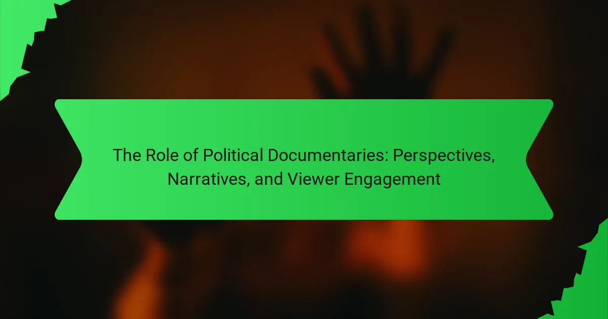 The Role of Political Documentaries: Perspectives, Narratives, and Viewer Engagement